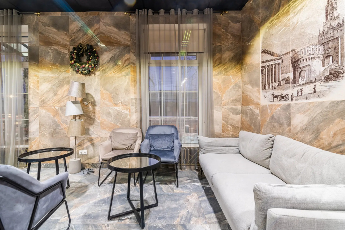 Апартаменты Студия Bon Voyage у метро Окружная