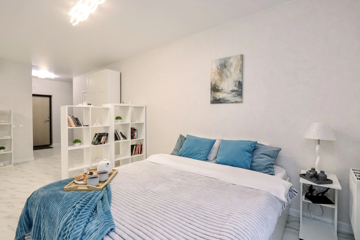 Квартира с прекрасным видом на пруд