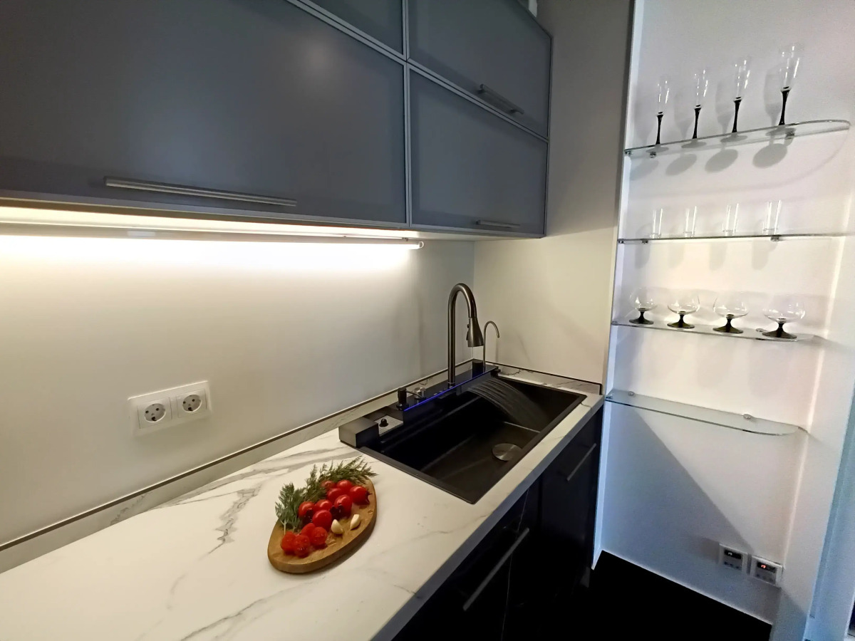 Квартира на берегу моря в центре города