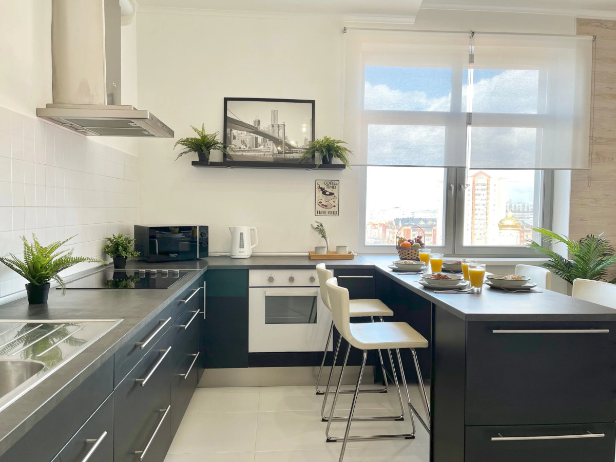 Апартаменты SUNVILLES Светлая 3 Комнатная Квартира  в ЖК Берег