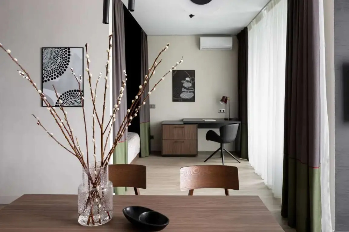 Apartments Malina Baden Studio Green