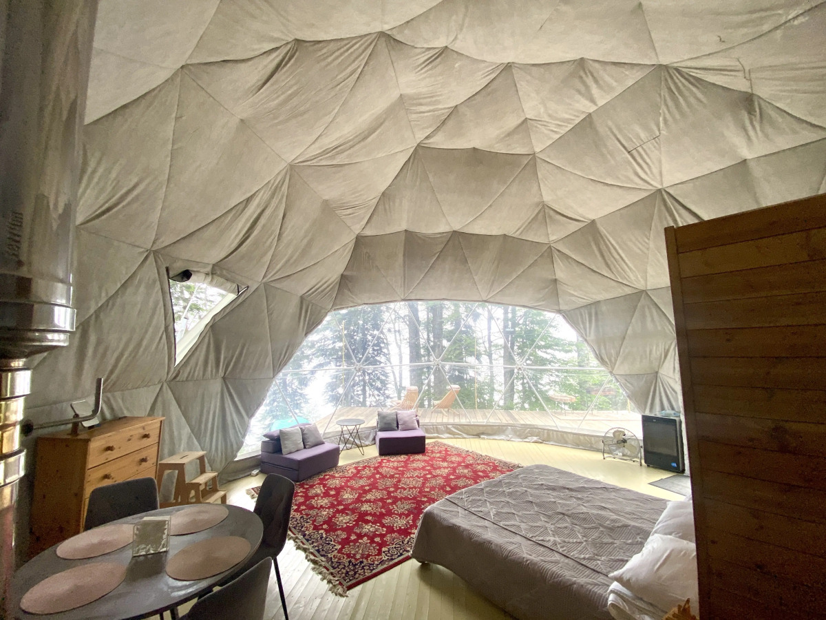 Глэмпинг Атмосфера