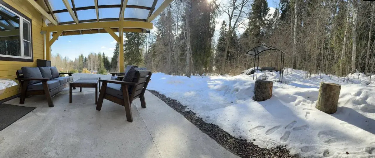 Гостевой дом с выходом в лес