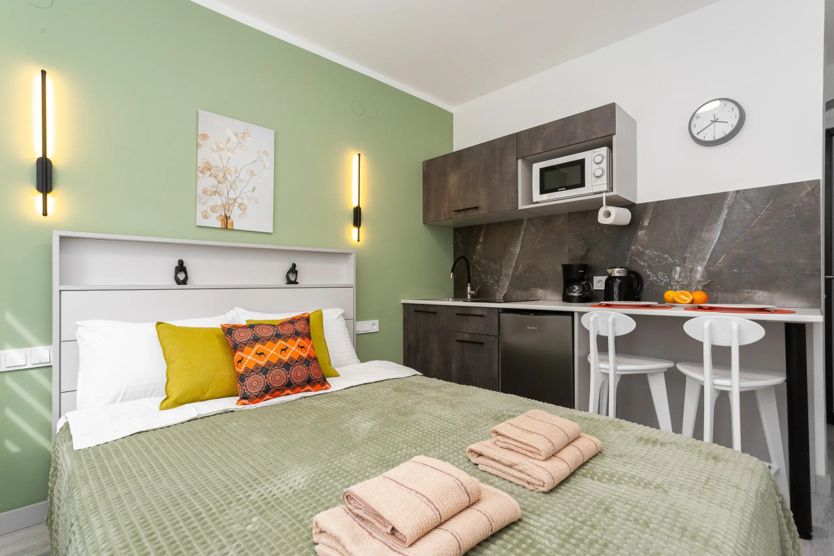 Апартаменты Студия WestRooms в Центре у Северного вокзала (2)