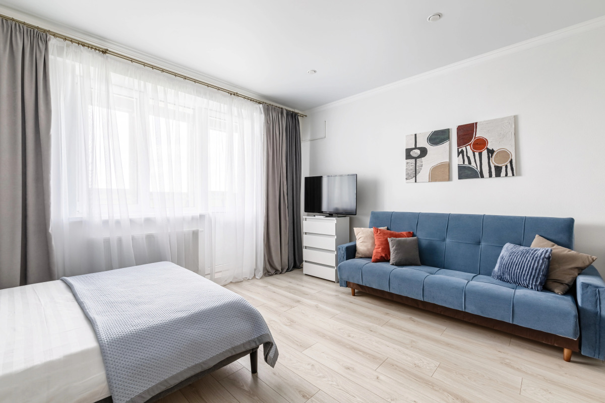 Квартира Green-4-уютная Студия в Центре