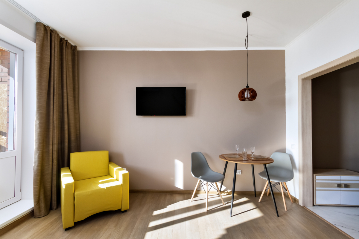 Квартира Студия-Лофт у Зоопарка по Европейским Стандартам