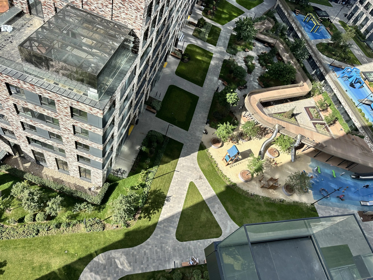 Апартаменты Уютная евродвушка с видом на Москву реку