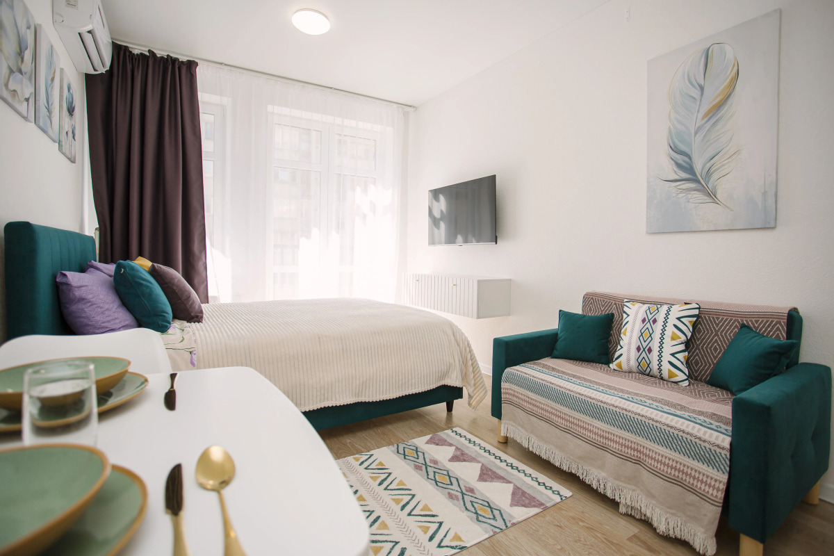 Апартаменты УК Атмосфера студия в ЖК сердце Ярославля