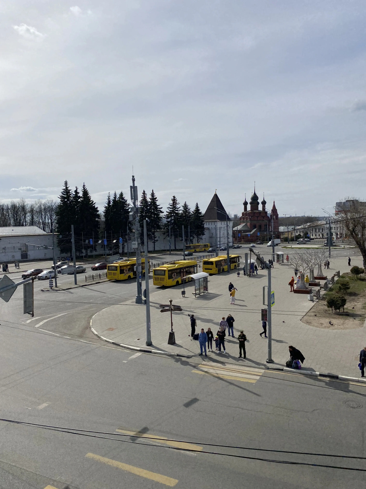 Апартаменты Студия Сканди с видом на Кремль