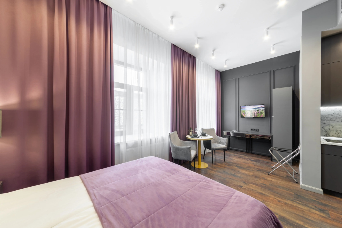 Квартира Студия Аквалин Ар-деко