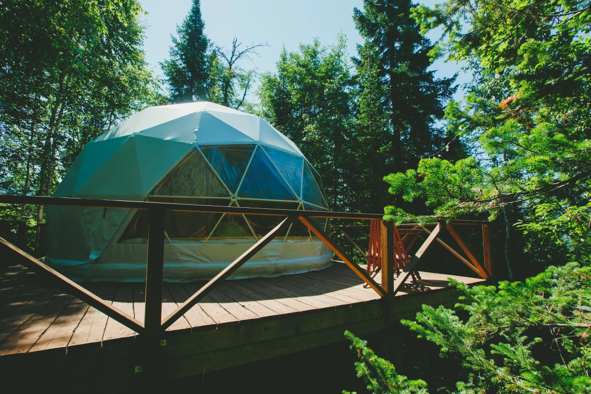 Глэмпинг Grey Home