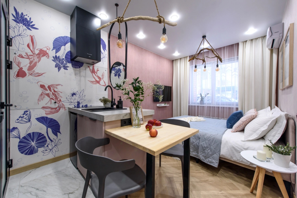 Апартаменты Baikal Melody в байкальском дизайне Rasko Home возле аэропорта