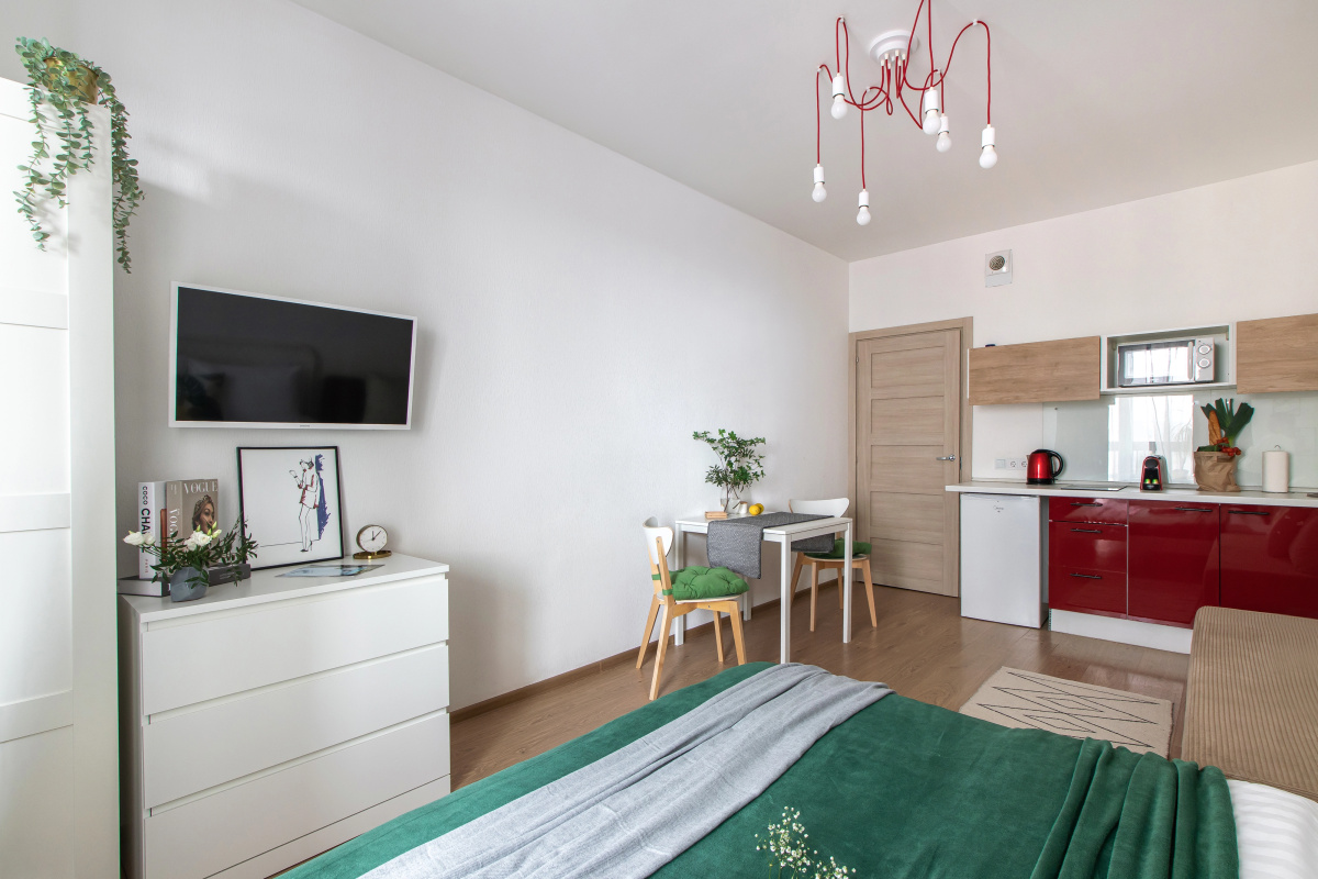 Квартира с балконом Piter Apartments у Московского проспекта