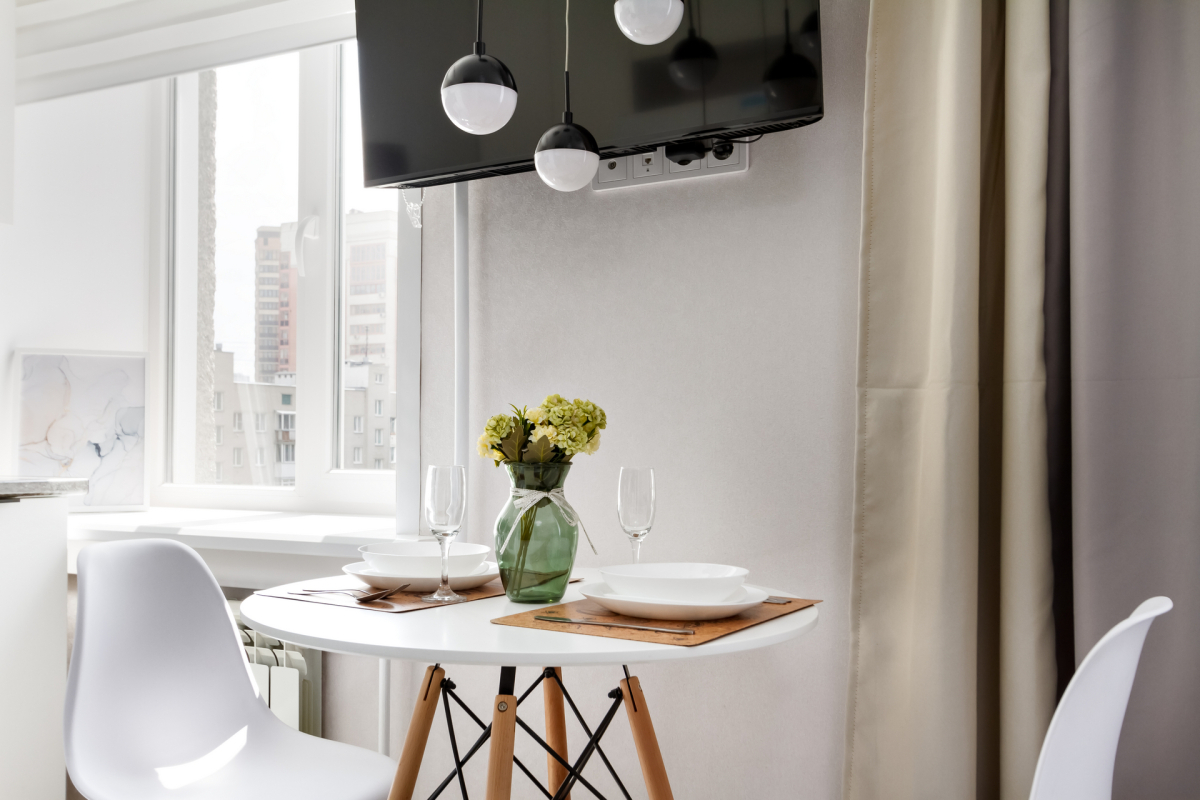 Квартира Студия с Новым Ремонтом в Центре Для 4 Гостей