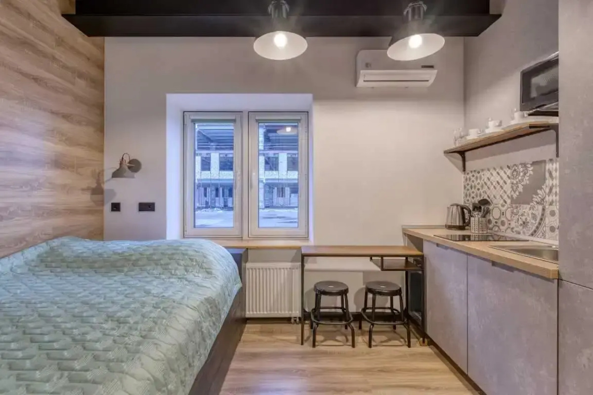 Апартаменты Студия Новая у Метро ЗИЛ