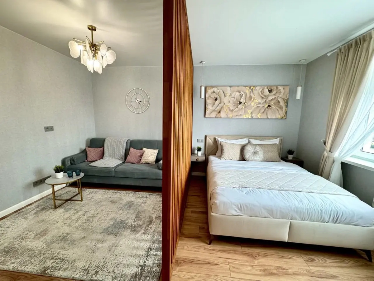 Квартира Букинг39 двухкомнатная с видом на реку