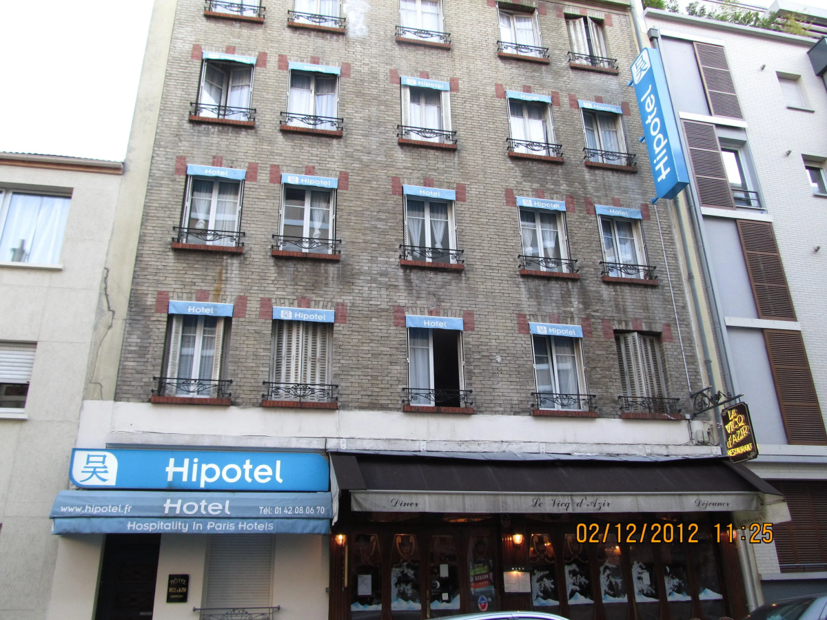Hipotel Paris Belleville Gare de l'Est