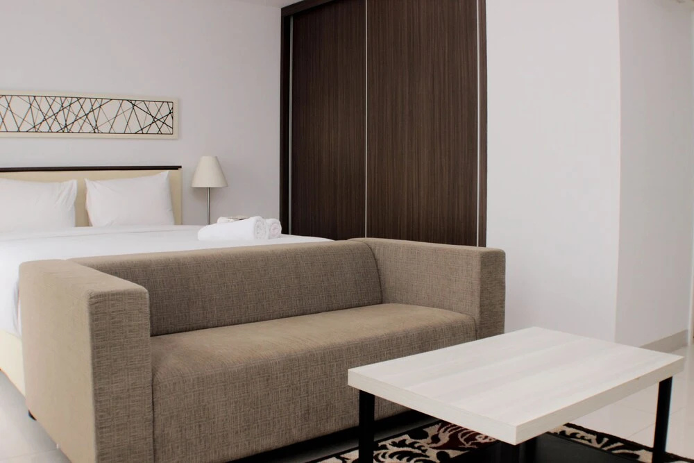 Comfort And Minimalist Studio At Azalea Suites Apartment