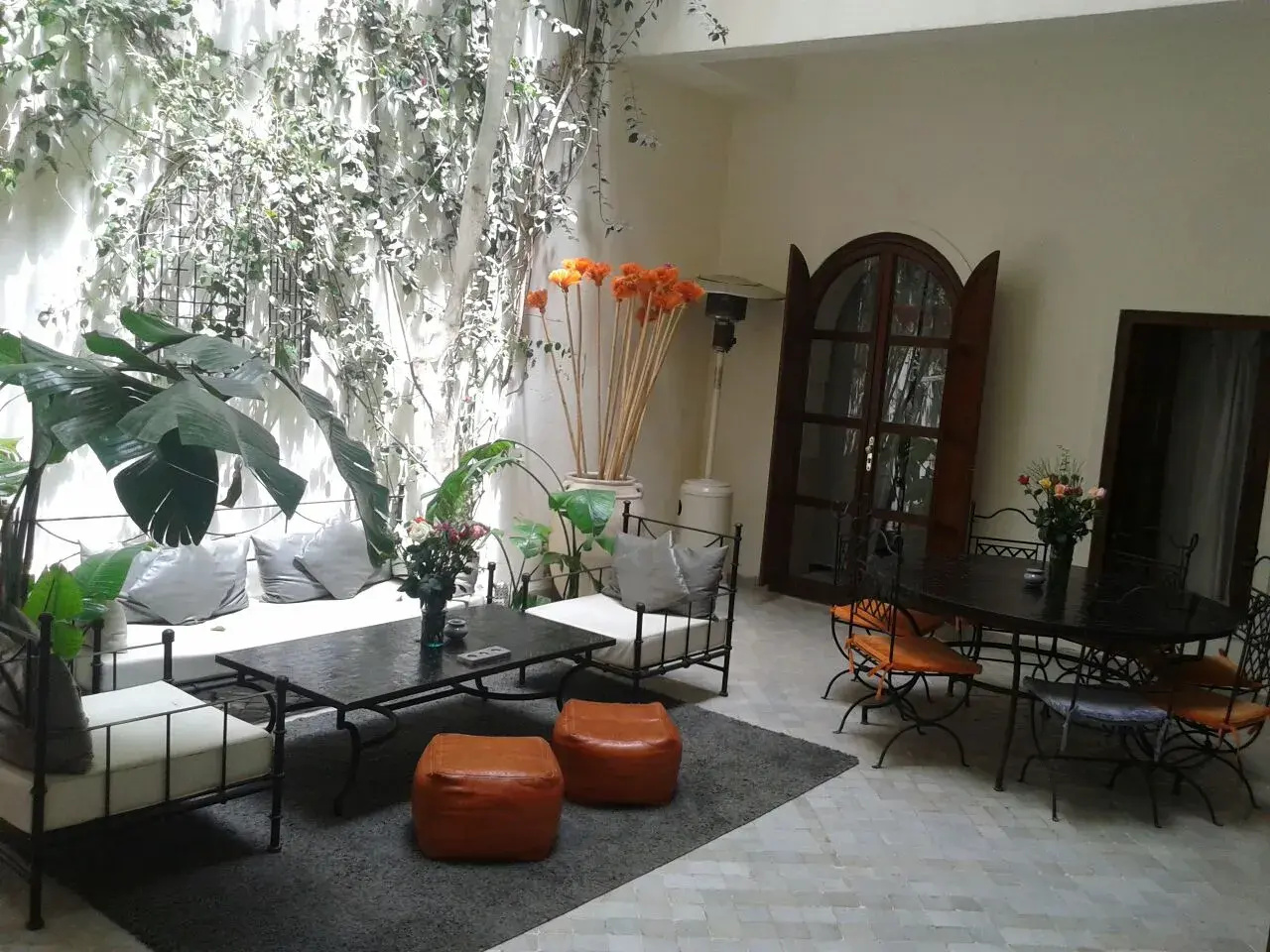 Photo - Riad white flowers