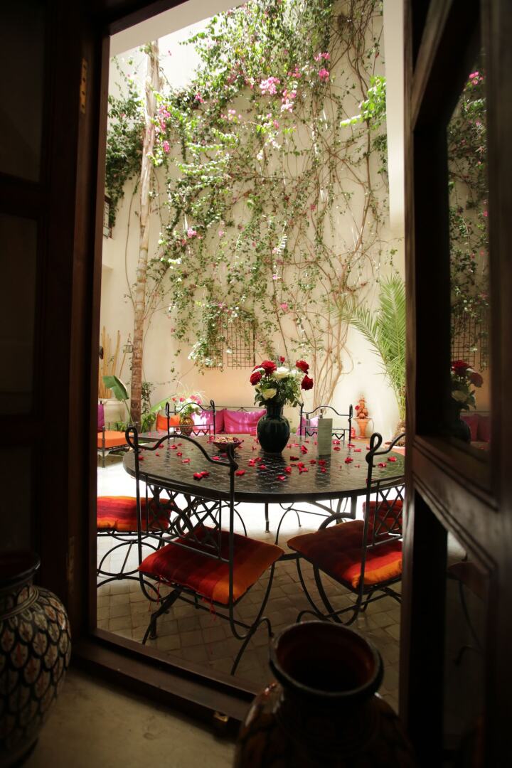 Foto - Riad white flowers