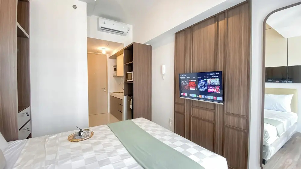 Good Choice and Comfy Studio Tokyo Riverside PIK 2 Apartment