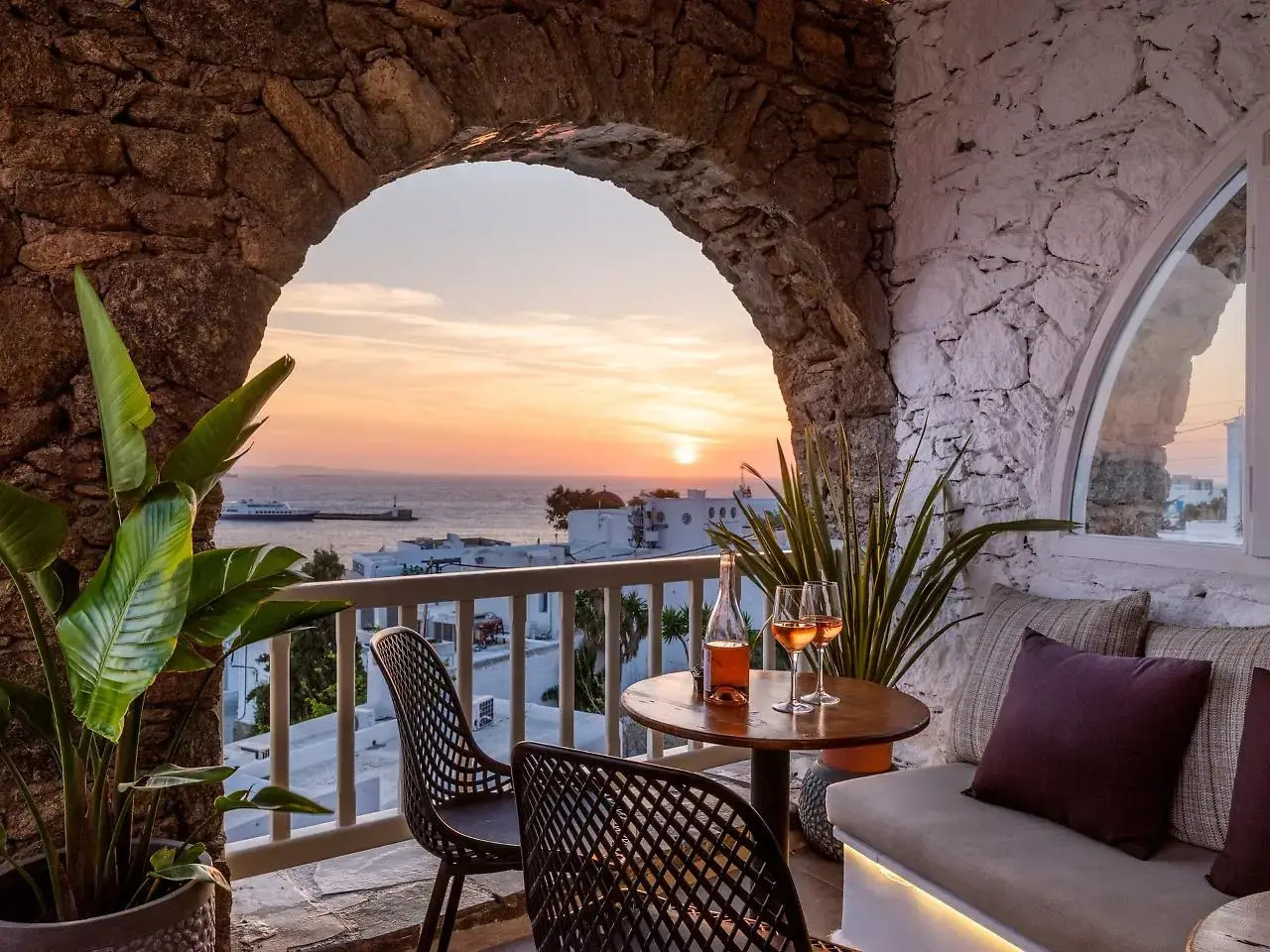 Foto - Yalos Hotel Sunset view Mykonos town private rooms
