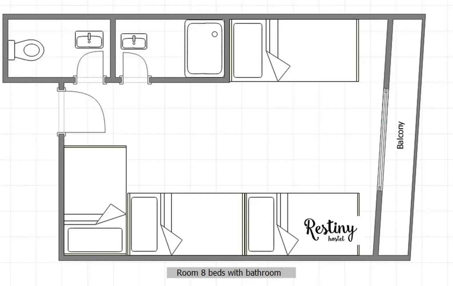 Foto - Restiny Hostel