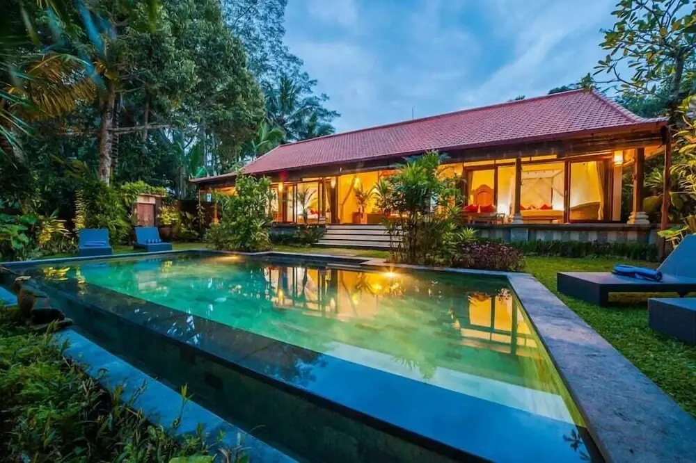 Foto - Luxury 3BR Infinity Jungle View Aashaya Villa Ubud