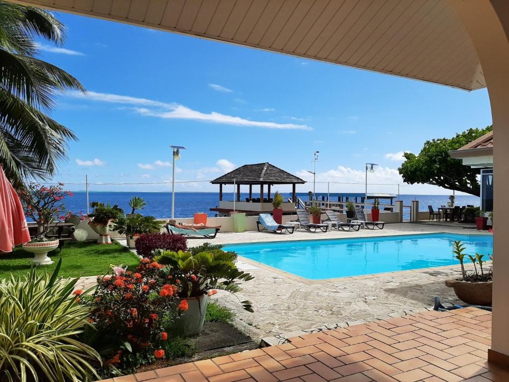 Tahiti - Studio Tiamao Mara Pool View