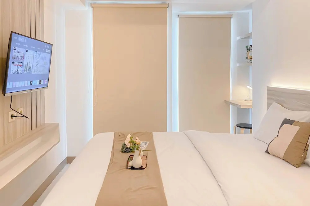 Good And Homey Apartment Studio At Tokyo Riverside Pik 2