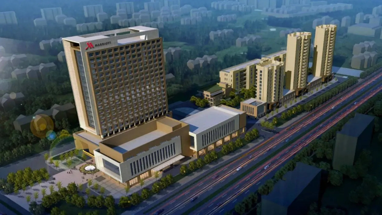 Foto - Shanghai Marriott Hotel Kangqiao