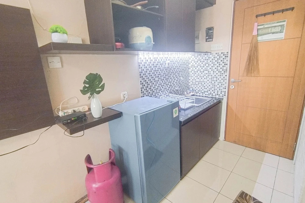 Studio Minimalist And Warm At Pavilion Permata Apartment