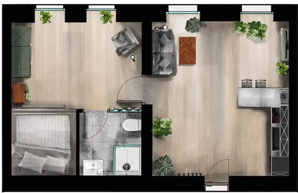 Photo - Urban Jungle Apartments