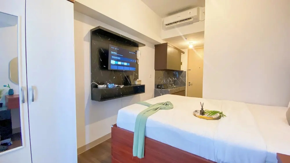 Modern And Scenic Studio At Tokyo Riverside Pik 2 Apartment