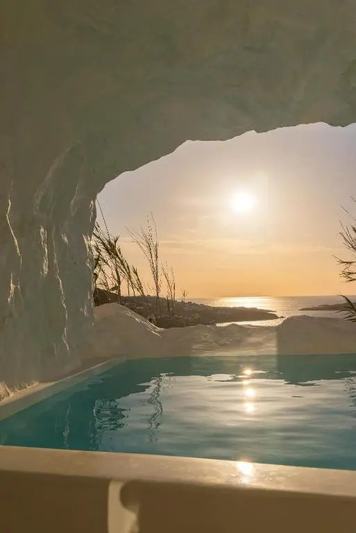 Foto - Mykonos Town Black Villa with Cave Heated Pool