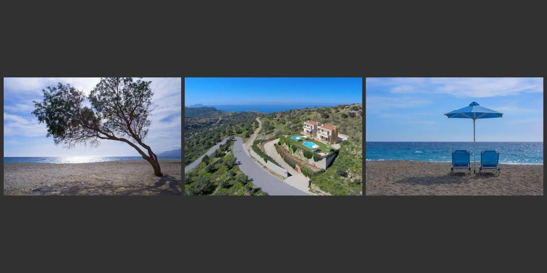 Foto - Triopetra Luxury Villas Fournou Lago
