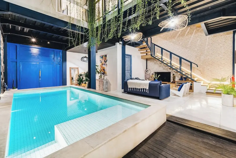 Foto - Omah Bleue - Designer 4 Bedrooms Villa in Canggu