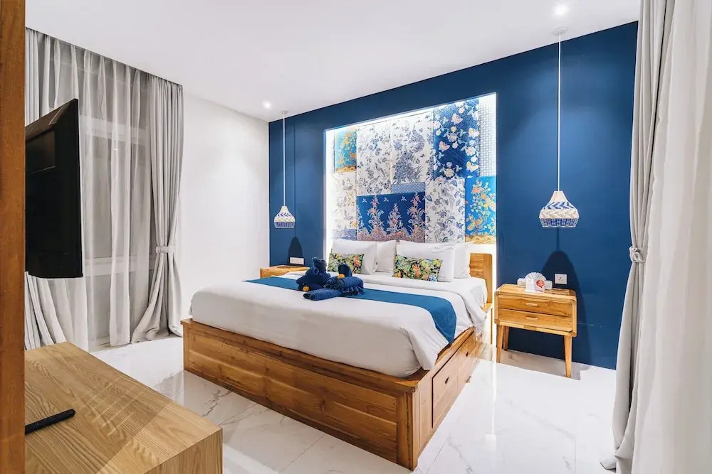 Foto - Omah Bleue - Designer 4 Bedrooms Villa in Canggu