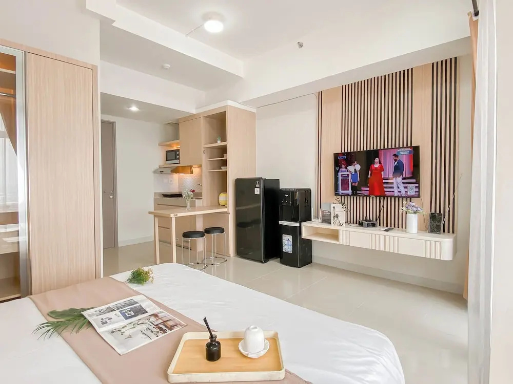 1Br At Apartment Vasanta Innopark Near Mm2100 Area