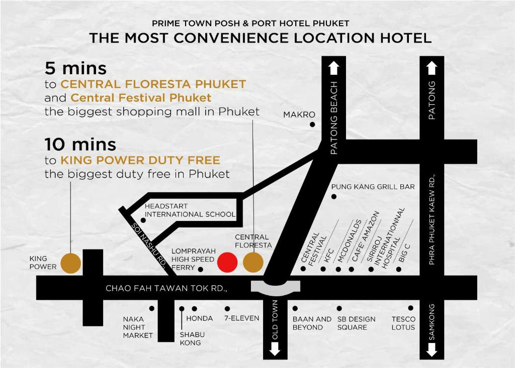 Foto - Prime Town - Posh & Port Hotel Phuket