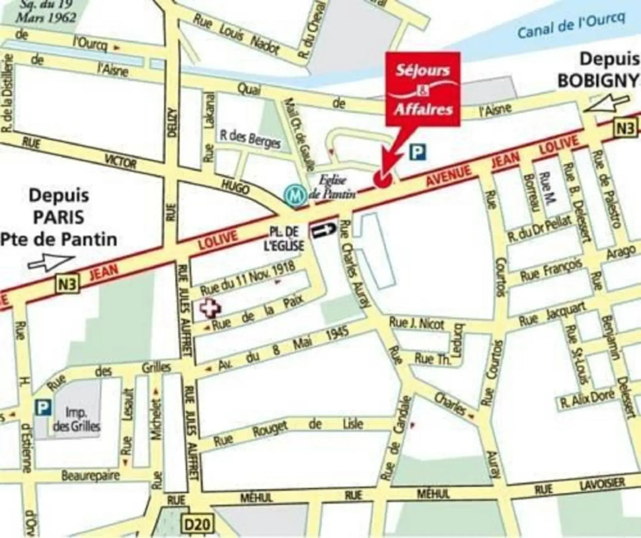 Foto - Séjours & Affaires Pantin Charles De Gaulle