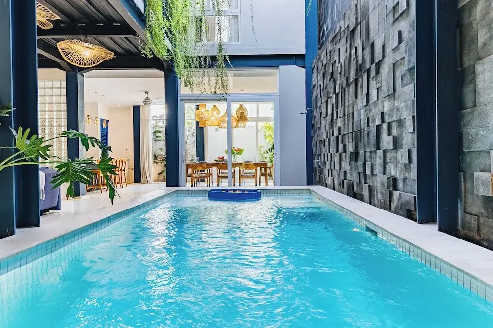 Foto - Omah Bleue - Designer 4 Bedrooms Villa in Canggu