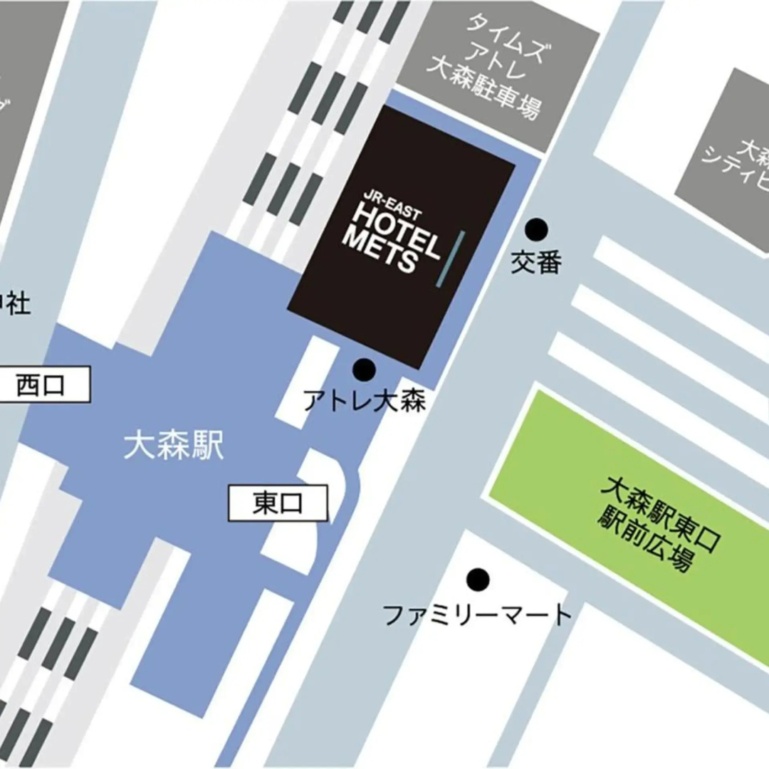 Foto - Jr-East Hotel Mets Omori