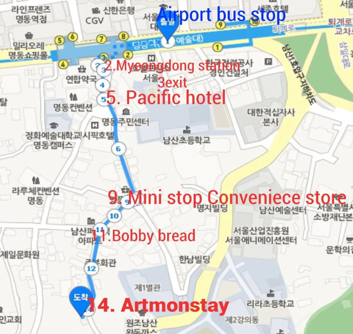 Foto - Myeongdong Artmonstay