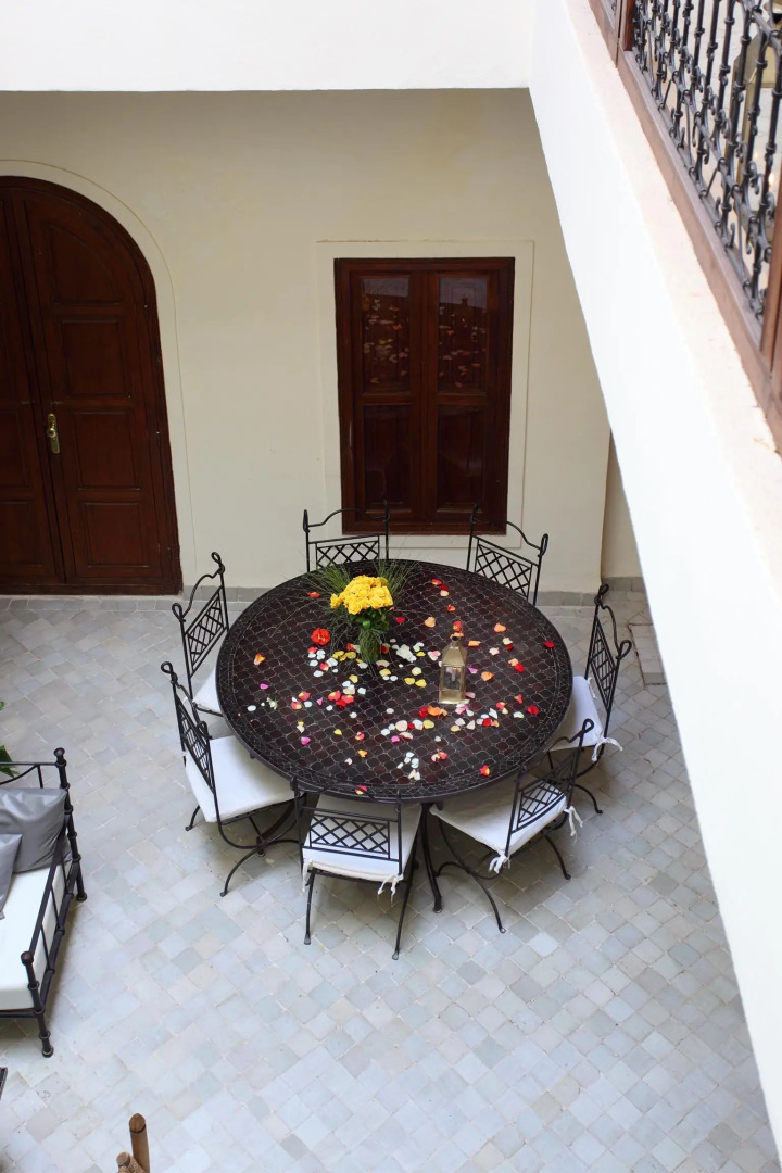 Foto - Riad white flowers