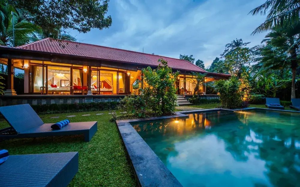 Foto - Luxury 3BR Infinity Jungle View Aashaya Villa Ubud