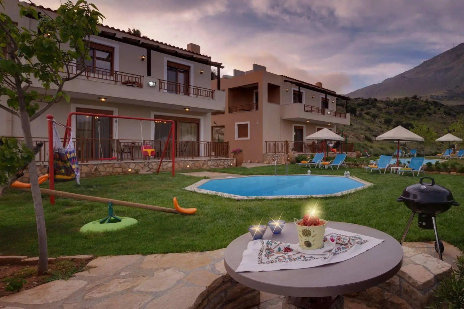 Foto - Triopetra Luxury Villas Fournou Lago