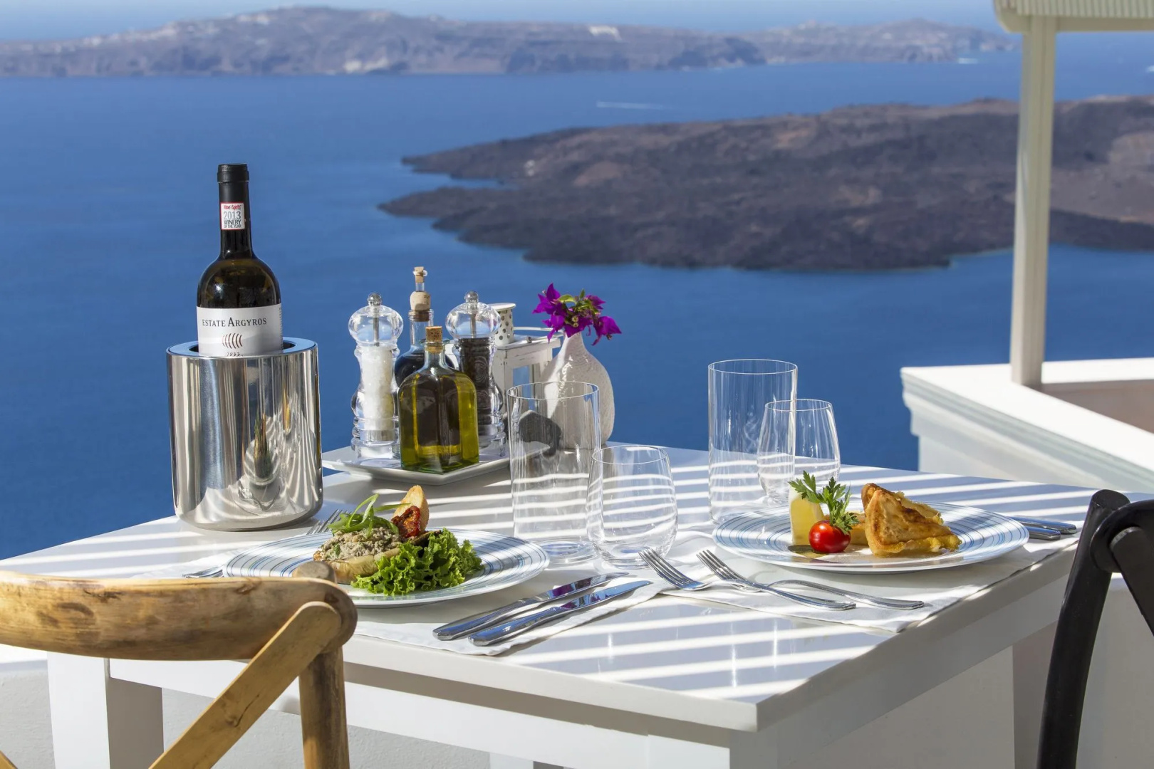 Foto - Iconic Santorini by Sandglass