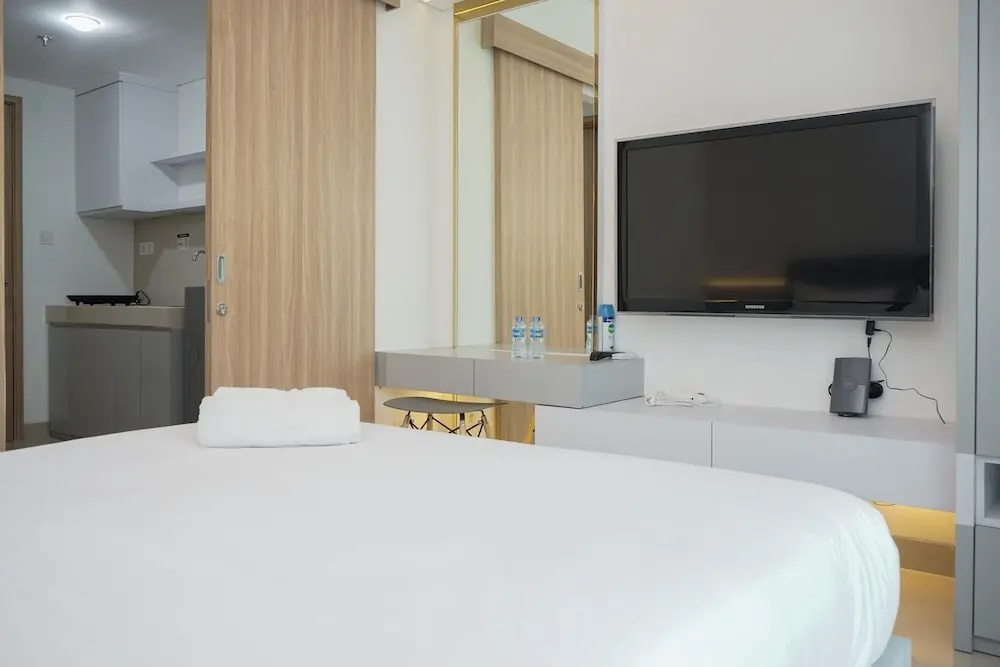 Minimalist and Serene 1BR at Bintaro Embarcadero Apartment