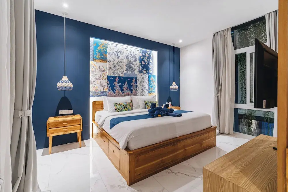 Foto - Omah Bleue - Designer 4 Bedrooms Villa in Canggu